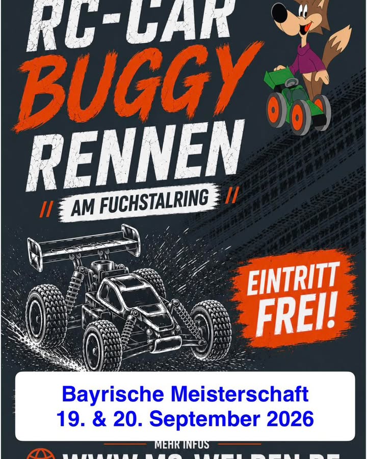 !!! Nur noch 3 Tage bis Nennschluss !!! Bayrische Meisterschaft von Dirk's RC-Modellbau Mann gegen…